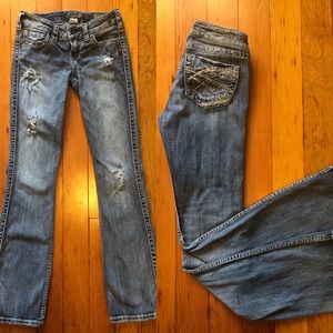 Silver Jean Co. Twisted Boot Cut